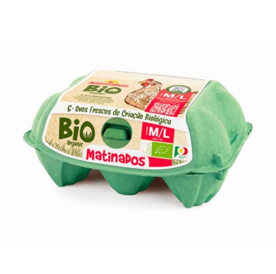 Imagem de OVOS BIO M/L MATINADOS 1/2 DZ