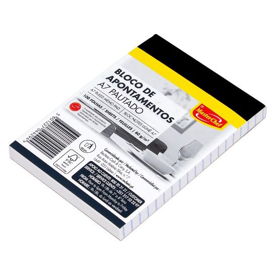 Imagem de BLOCO APONT.MCHEF A7 100FL PAUT