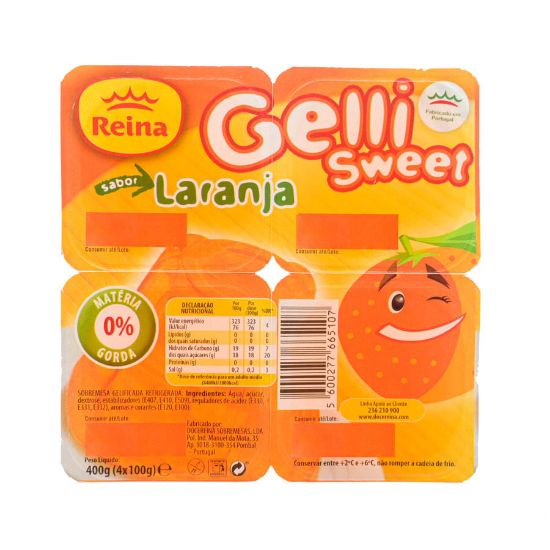 Imagem de SOB GELLI SWEET LARANJA 4X100G