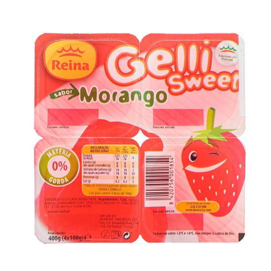 Imagem de SOB GELLI SWEET MORANGO 4X100G