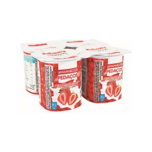 Imagem de IOGURTE AMANHECER PEDAÇOS MORANGO 125GR