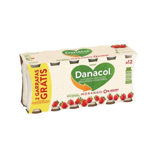 Imagem de IOGURTE LÍQUIDO MORANGO DANACOL12X100G