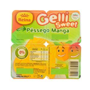 Imagem de SOBR GELLI SWEET PÊSSEGO/MANGA 4X100G