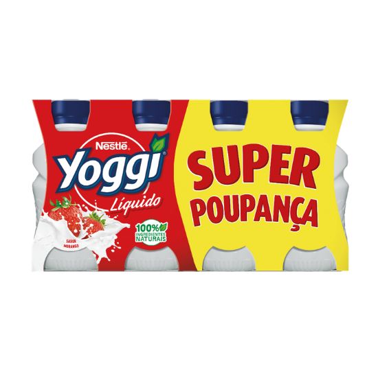 Imagem de IOGURTE YOGGI MORANGO 8X160G