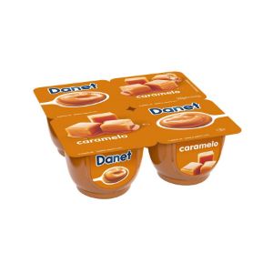 Imagem de SOBR LACTEA DANETTE CARAMELO 4X125G