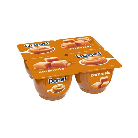 Imagem de SOBR LACTEA DANETTE CARAMELO 4X125G