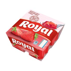 Imagem de GELATINA ROYAL MORANGO 4X90G