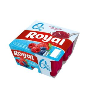 Imagem de GELATINA 10KCAL ROYAL FRUT BOSQUE 4X90G