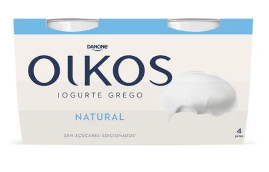 Imagem de IOGURTE GREGO OIKOS NATURAL 4X110G