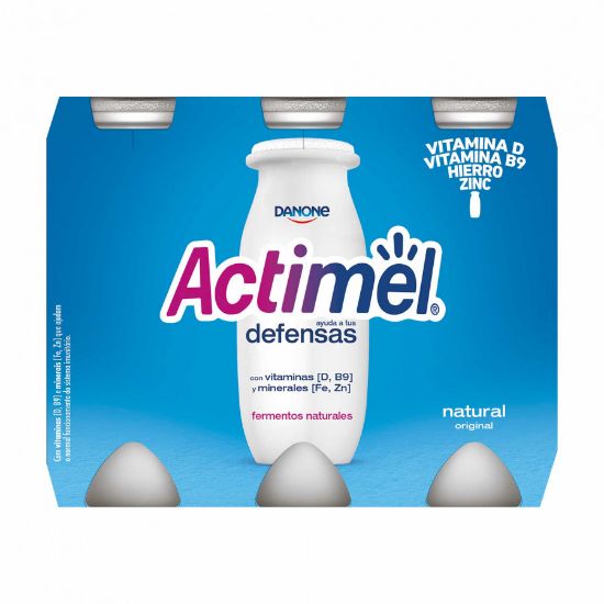 Imagem de IOGURTE LÍQUIDO ACTIMEL NATURAL 6X100G