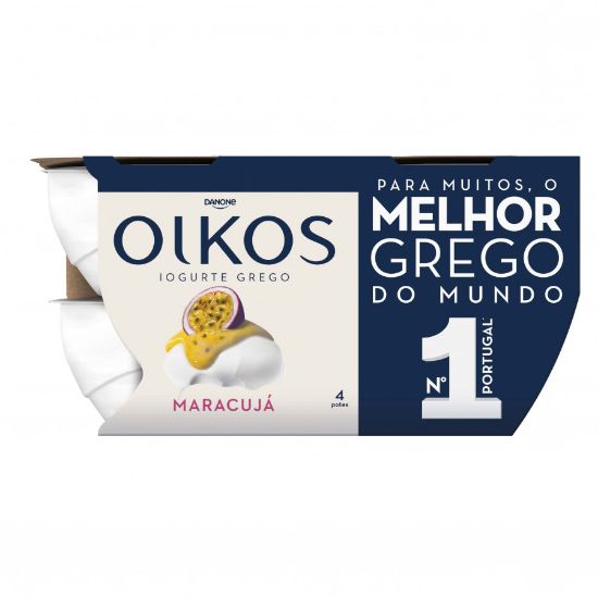 Imagem de IOGURTE GREGO OIKOS MARACUJÁ 4X110G