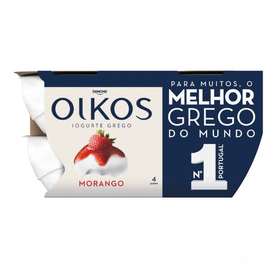 Imagem de IOGURTE GREGO OIKOS MORANGO 4X110G