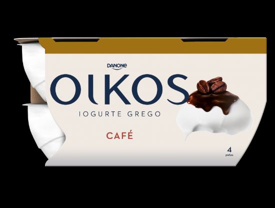 Imagem de IOGURTE GREGO OIKOS CAFÉ 4X110G