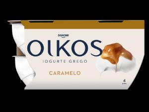 Imagem de IOGURTE GREGO OIKOS CARAMELO 4X110G