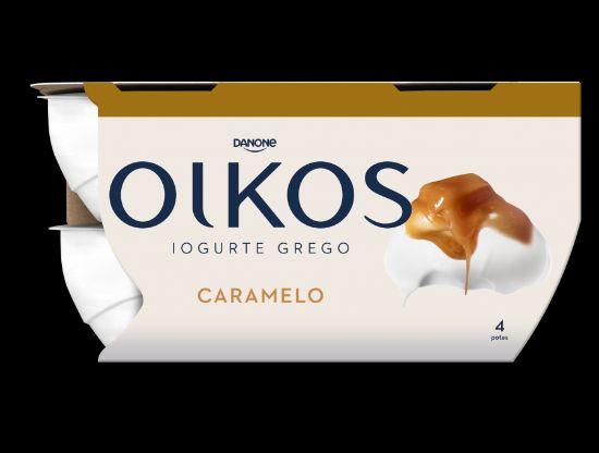 Imagem de IOGURTE GREGO OIKOS CARAMELO 4X110G