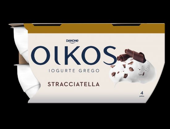 Imagem de IOGURTE GREGO OIKOS STRACCIATELLA 4X110G