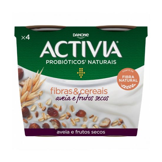 Imagem de IOGURTE ACTIVIA FRUTOS SECOS 4X115G