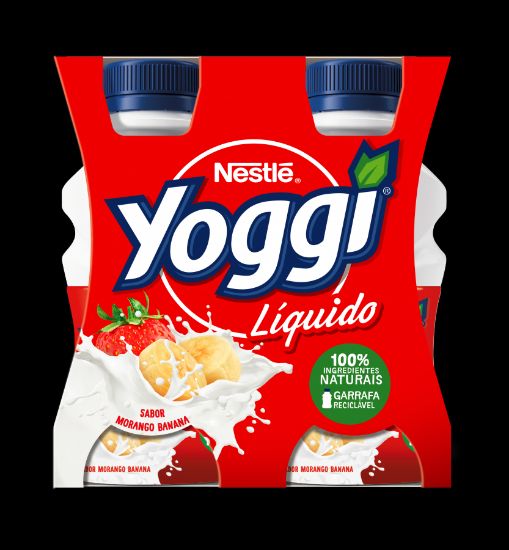 Imagem de IOGURTE YOGGI MORANGO E BANANA 160G