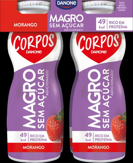 Imagem de IOGURTE LÍQ CORPOS DANONE MORANGO 155G
