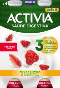 Imagem de IOGURTE LÍQUIDO ACTIVIA MORANGO 155G