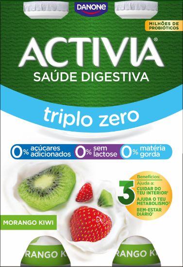 Imagem de Iogurte Líquido Aroma Activia Morango Kiwi 155 G