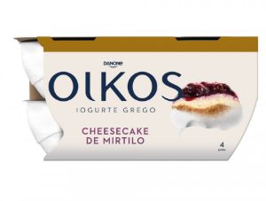 Imagem de IOG GREGO OIKOS CHEESECAKE MIRTILO 4X110