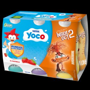 Imagem de IOG LÍQ YOCO SUISS 100%NAT MORANGO 6X90G