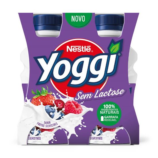 Imagem de IOG LÍQ S/LACT YOGGI FR SILVESTRE 4X160G