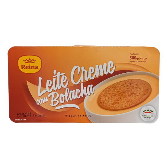Imagem de LEITE CREME REINA BOLACHA 4X125G