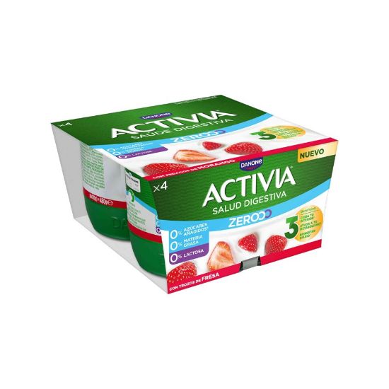 Imagem de IOGURTE 000% ACTIVIA MORANGO 4X115G