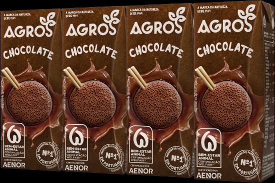 Imagem de LEITE UHT AGROS CHOCOLATE 200ML