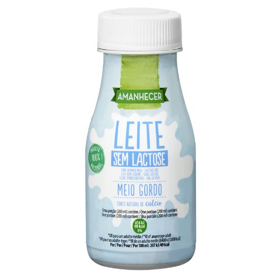 Imagem de LEITE AMANH 0% LACTOSE 200ML