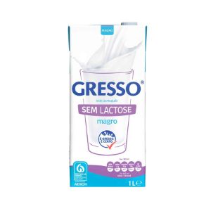 Imagem de LEITE UHT GRESSO MAGRO SEM LACTOSE 1L