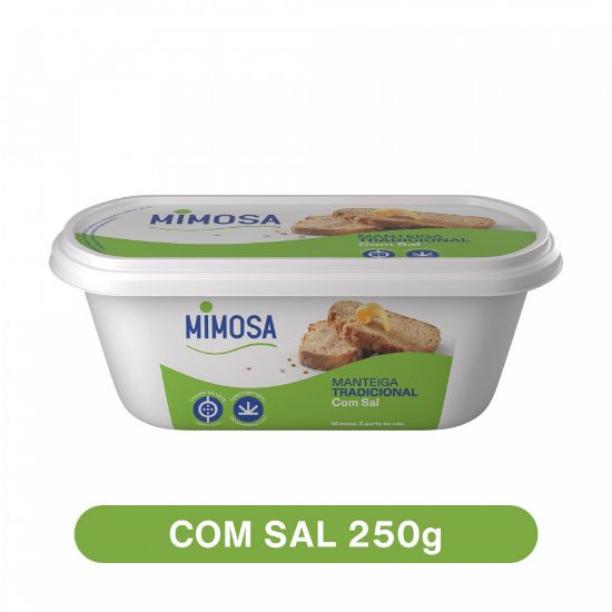 Imagem de MANTEIGA MIMOSA COM SAL 250G