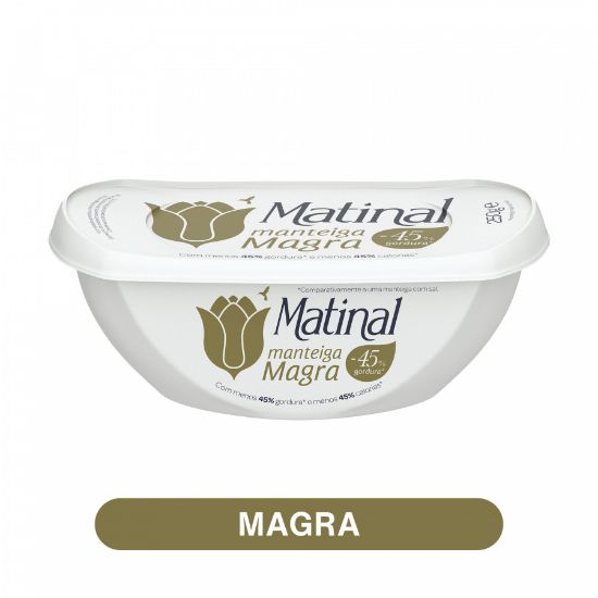 Imagem de MANTEIGA MATINAL MAGRA 250GR