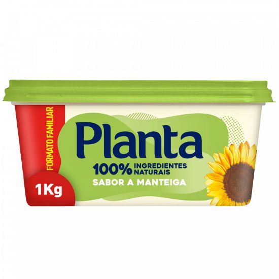 Imagem de CREME VEGETAL PLANTA SABOR MANTEIGA 1KG