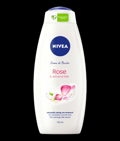 Imagem de GEL BANHO NIVEA ROSE & ALMOND 750ML
