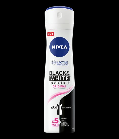 Imagem de DEO SPRAY NIVEA B&W ORIGINAL 150ML