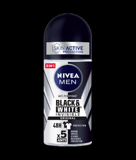 Imagem de DEO ROLL ON NIVEA MEN B&W INVISIBLE 50ML