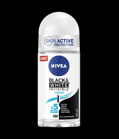 Imagem de DEO ROLL ON NIVEA B&W FRESH 50ML