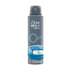 Imagem de DEO SPRAY DOVE MEN CLEAN COMF 0% 150ML