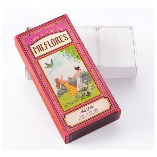 Imagem de ACH BRITO SABONETES MILFLORES 3x100GR