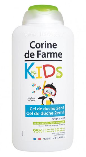 Imagem de GEL DE BANHO 2/1 KIDS PERA CORINE 500ML