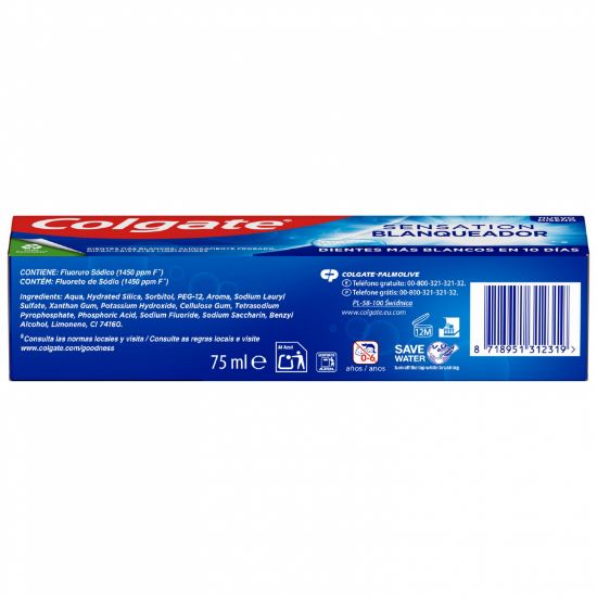 Imagem de PASTA COLGATE SENSATION BRANQ 75ML