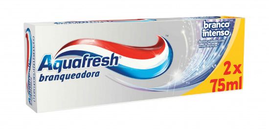 Imagem de PASTA DENT AQUAFRESH BRANQ 2X75ML