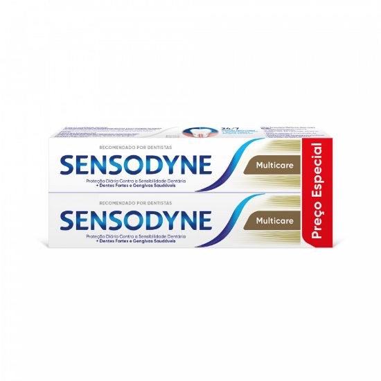 Imagem de PASTA SENSODYNE MULTICARE 2X75ML