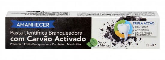 Imagem de P DENT AMANH BRANQ CARVÃO ACTIVADO 75ML