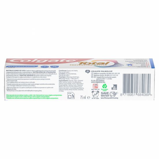 Imagem de PASTA COLGATE TOTAL BRANQUEADORA 75ML