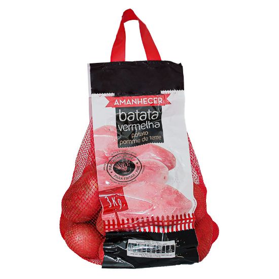 Imagem de Batata Vermelha Calibre 50/70 Saco 3 Kg (Fritar) Amanhecer