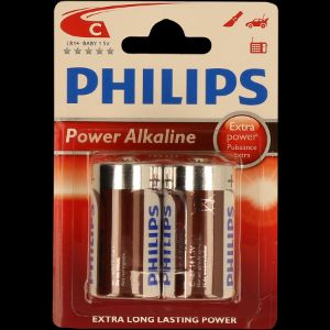 Imagem de PILHA PHILIPS POWER LIFE BL2 LR14